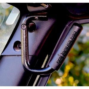 GraBars USA - grab handles for the front seat of a 2007-2017 JK Jeep Wrangler.